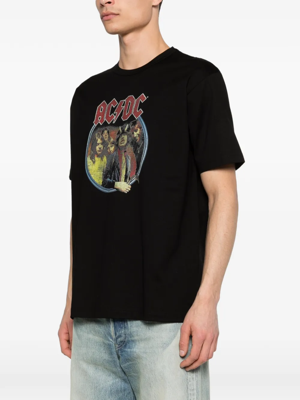 Junya Watanabe MAN Graphic T-shirt | Black | FARFETCH