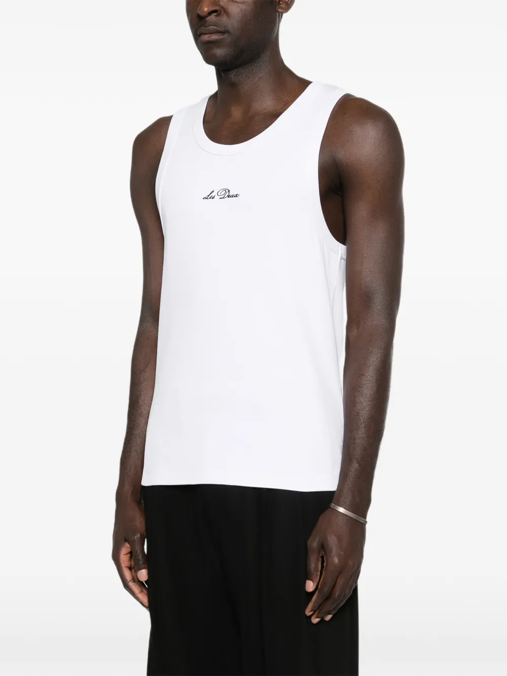 Logo-Embroidery Tank Top