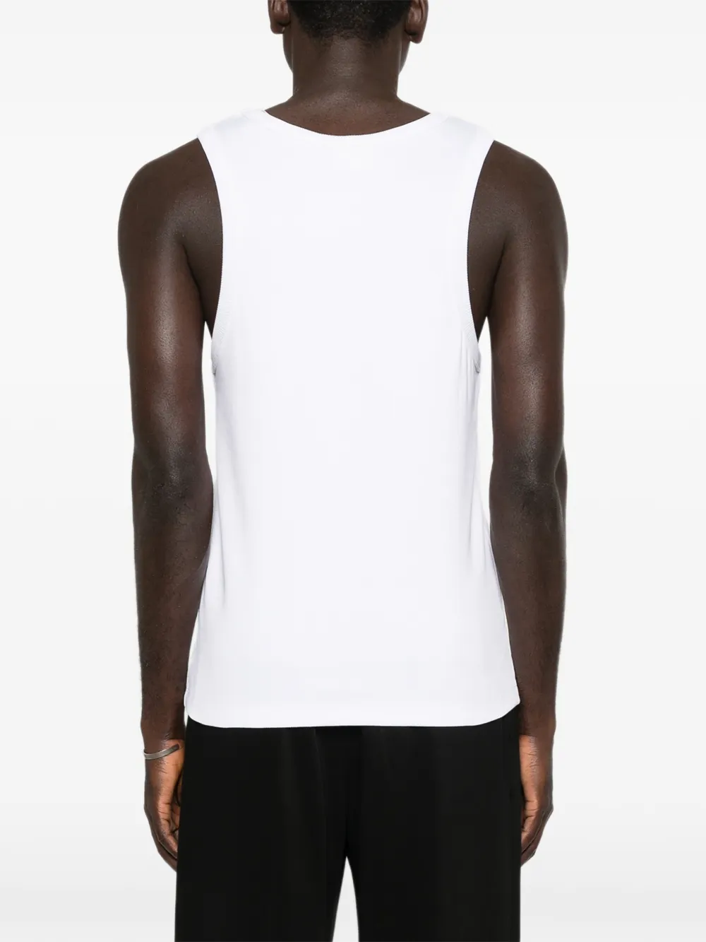 Logo-Embroidery Tank Top