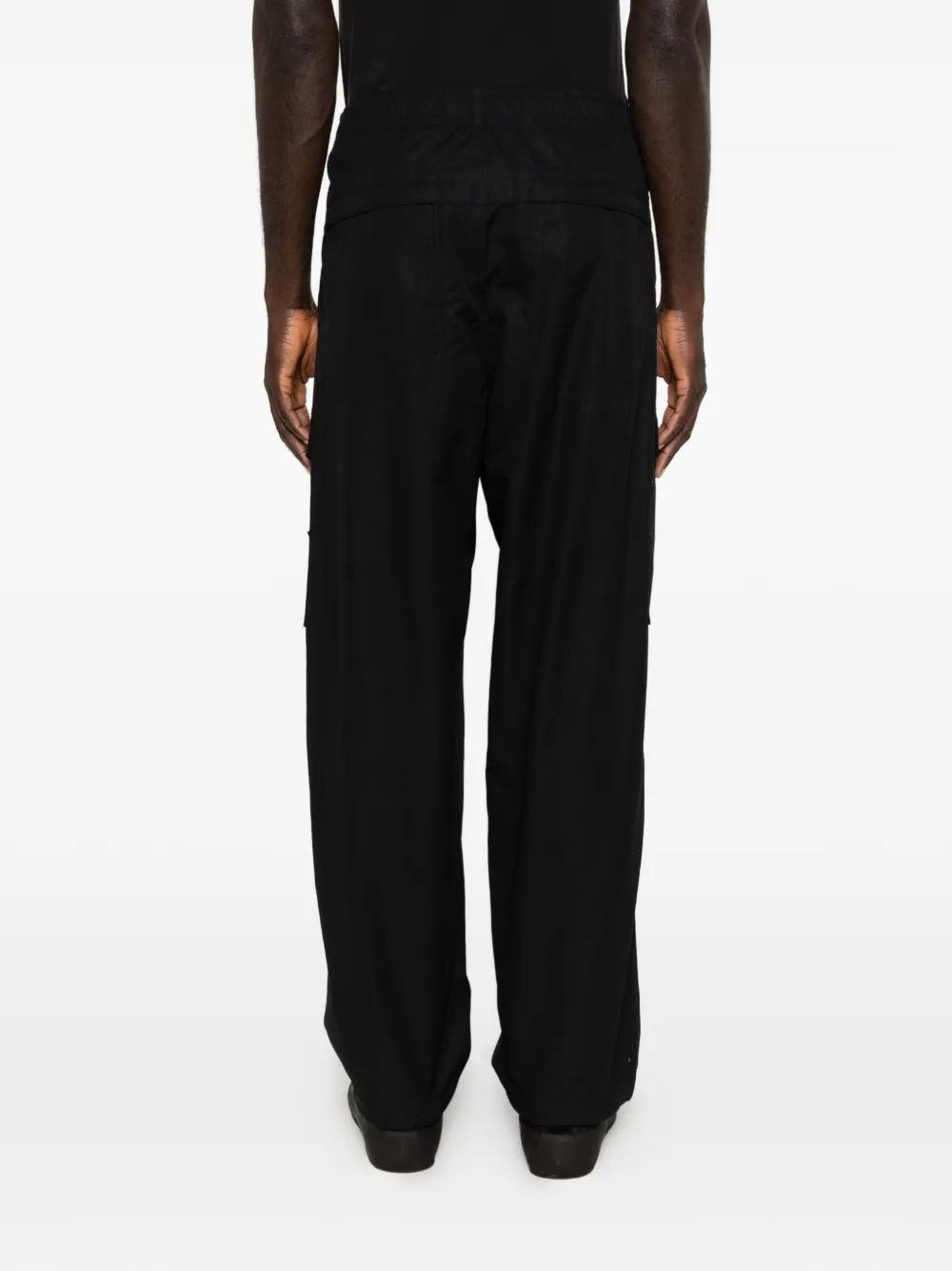 Stone Island Ghost broek met cargo zak Zwart