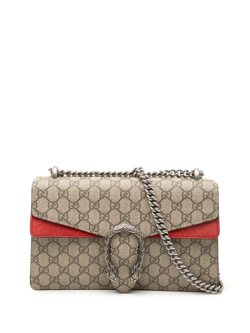 Gucci Pre-Owned Borsa a spalla Dionysus media in tessuto GG Supreme 2016-2026 - Marrone