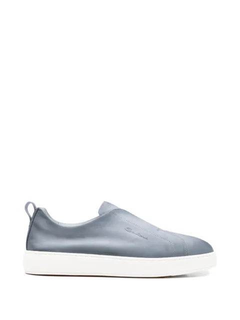 Santoni pull-tab sneakers