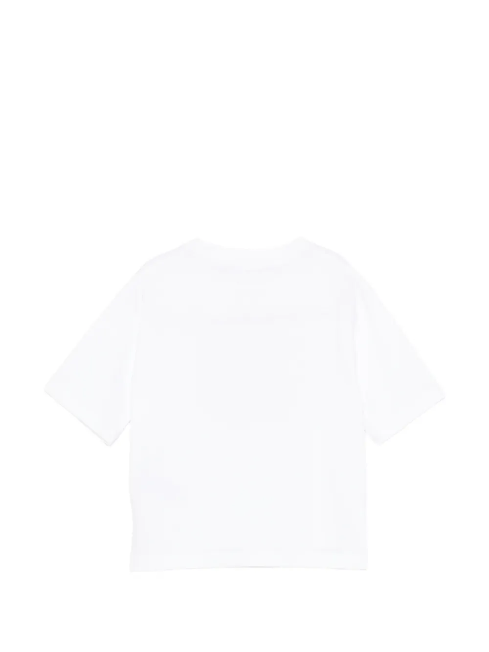 Gucci Kids G T-shirt met logo-print Wit