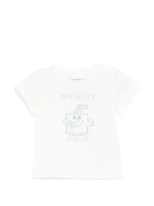 グッチのTシャツ　110 Children's GG cotton T-shirt in white | GUCCI® LU