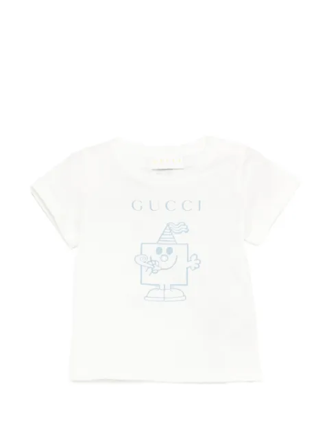 Gucci Kids short-sleeve graphic-print T-shirt