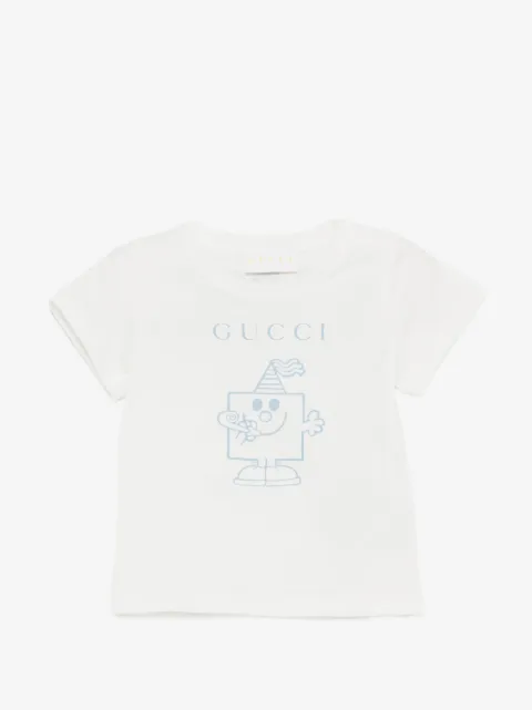 Gucci Kids short-sleeve graphic-print T-shirt