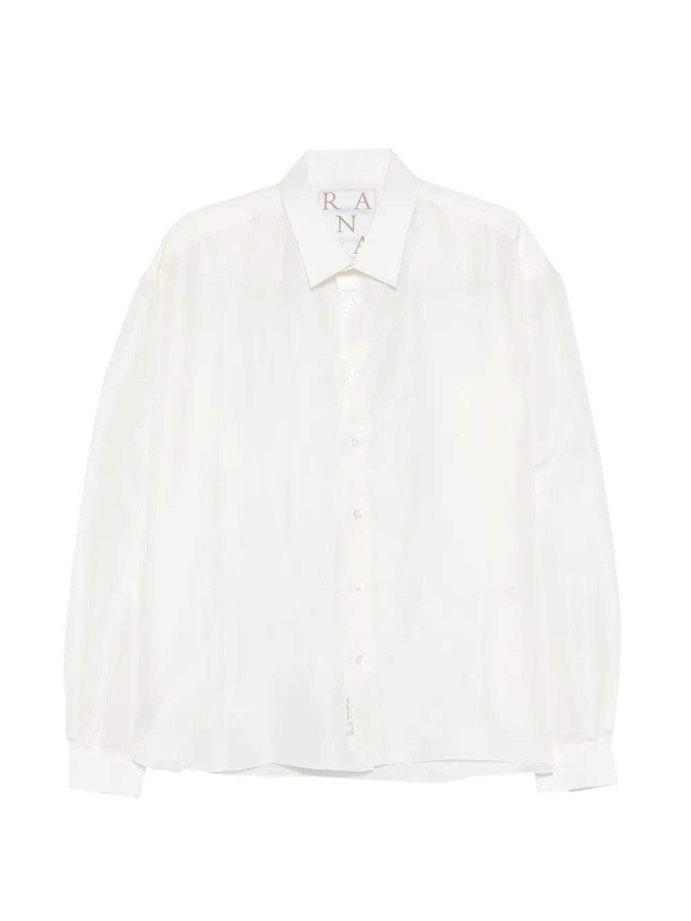 RANRA Camicia a maniche lunghe - Toni neutri