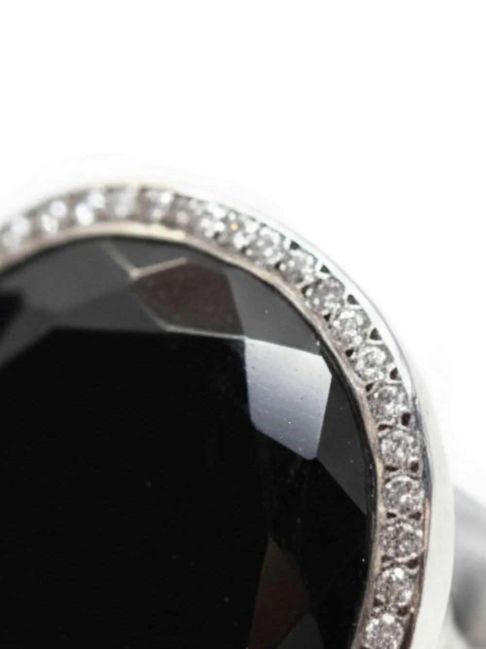  Rosa Maria Roberta Diamond And Spinel Ring - Silver 