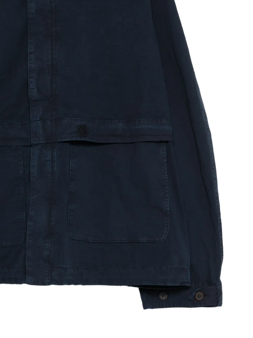  Ranra Embroidered-motif Jacket - Blue 