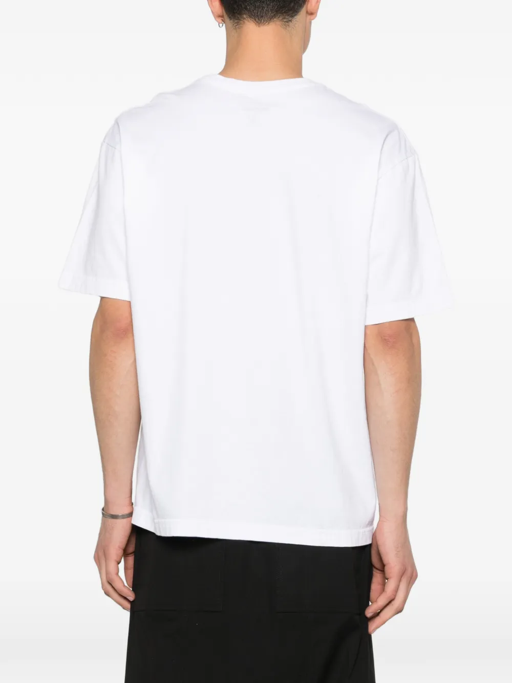 Yohji Yamamoto T-shirt met grafische print Wit