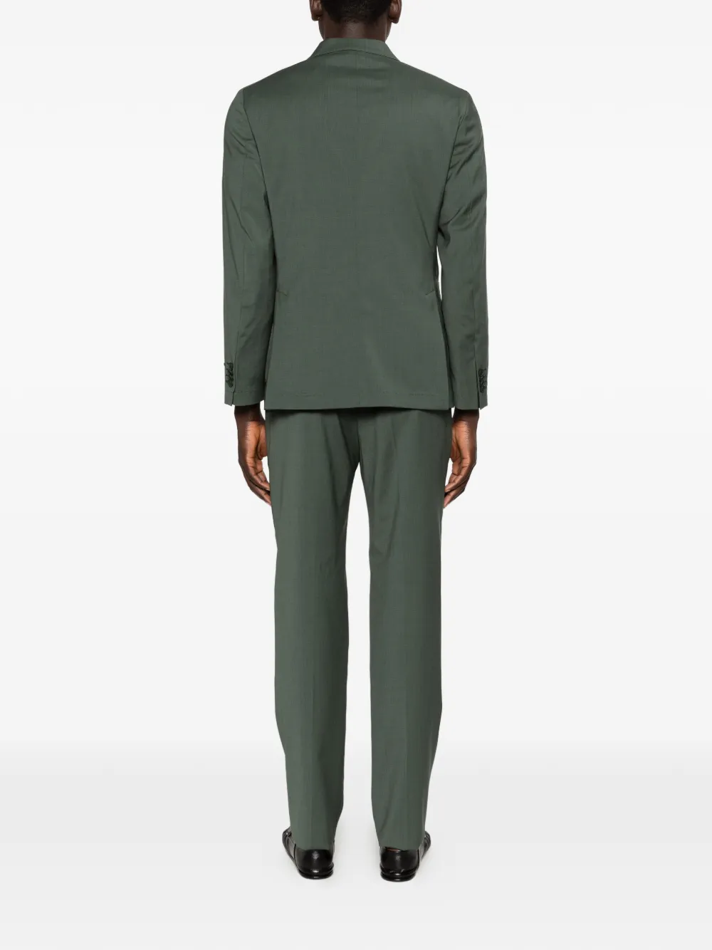  Manuel Ritz Double-breasted Blazer - Green 