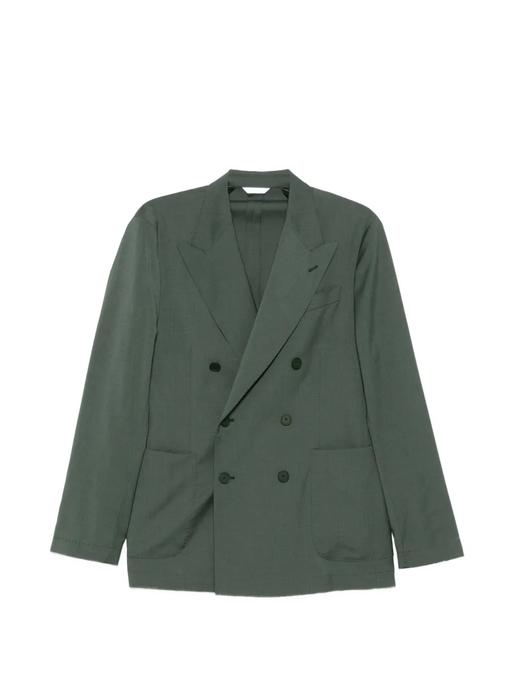 Manuel Ritz double-breasted blazer - Verde