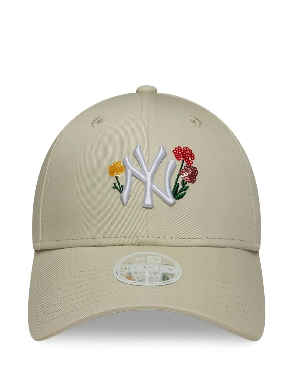 NEW ERA CAP 9FORTY floral-embellishment baseball cap - Toni neutri