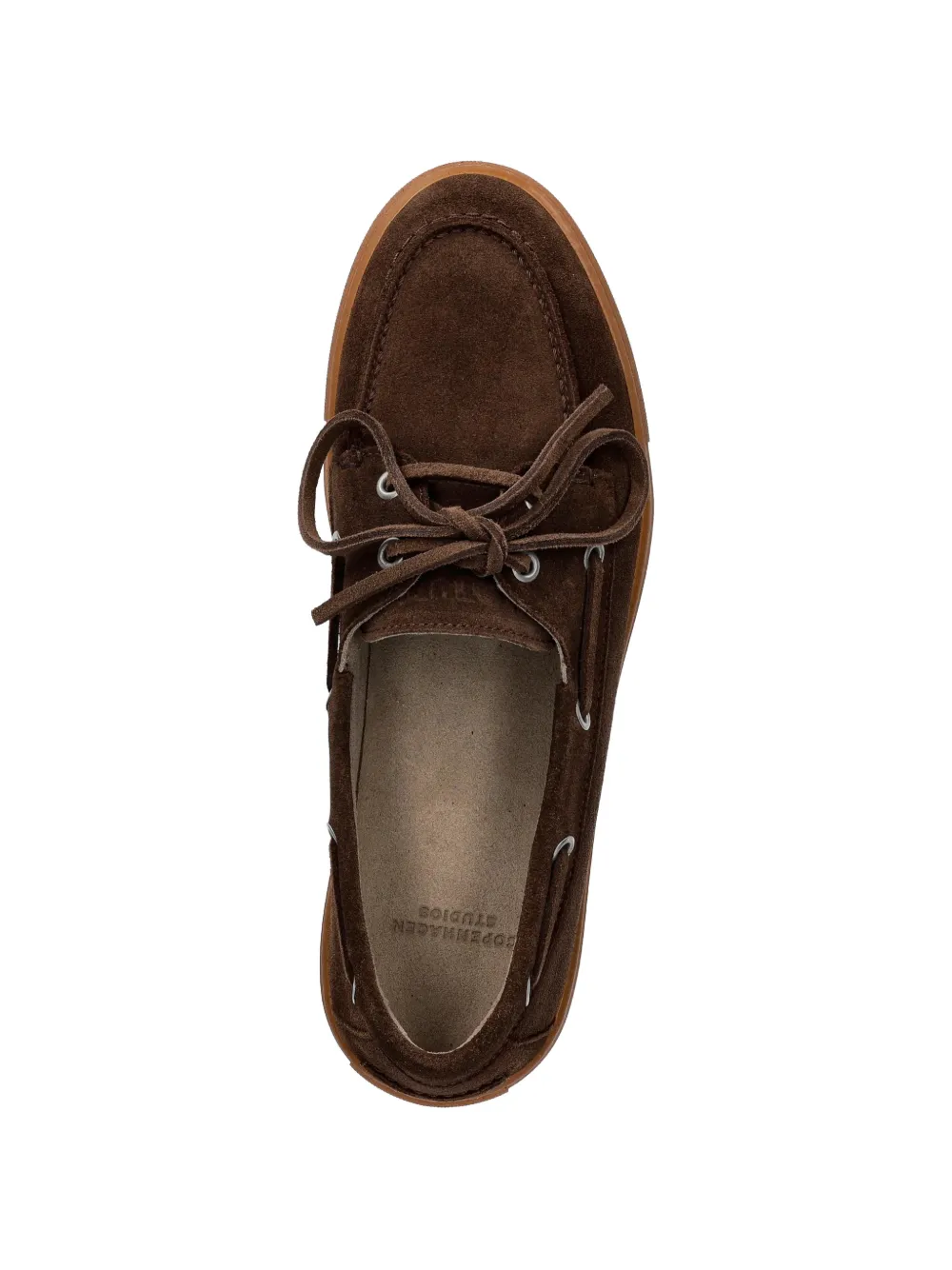 Copenhagen Loafers met strikdetail Bruin