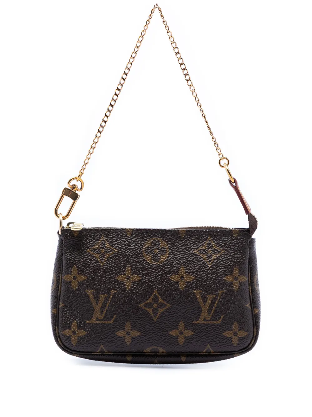 Louis Vuitton Pre-Owned 2018 Monogram Mini Pochette Accessoires handbag - Marrone