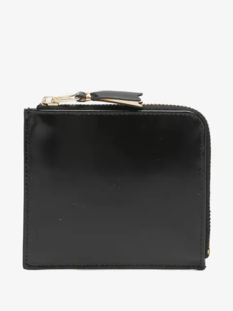 Comme Des Garçons zip leather wallet