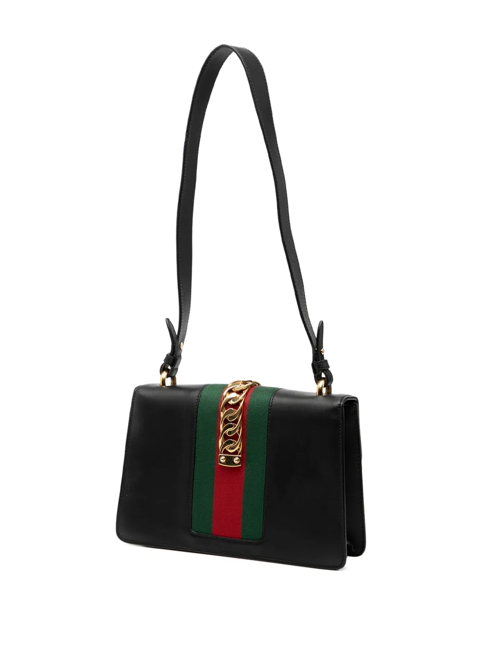 2016-2025 Small Leather Sylvie Web Satchel