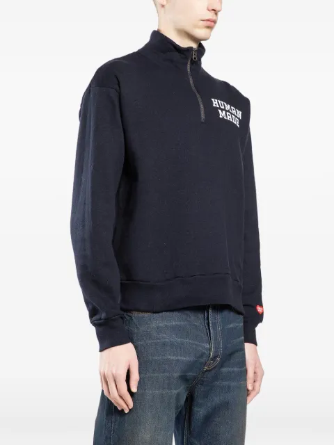 Human Made half-zip sweatshirt