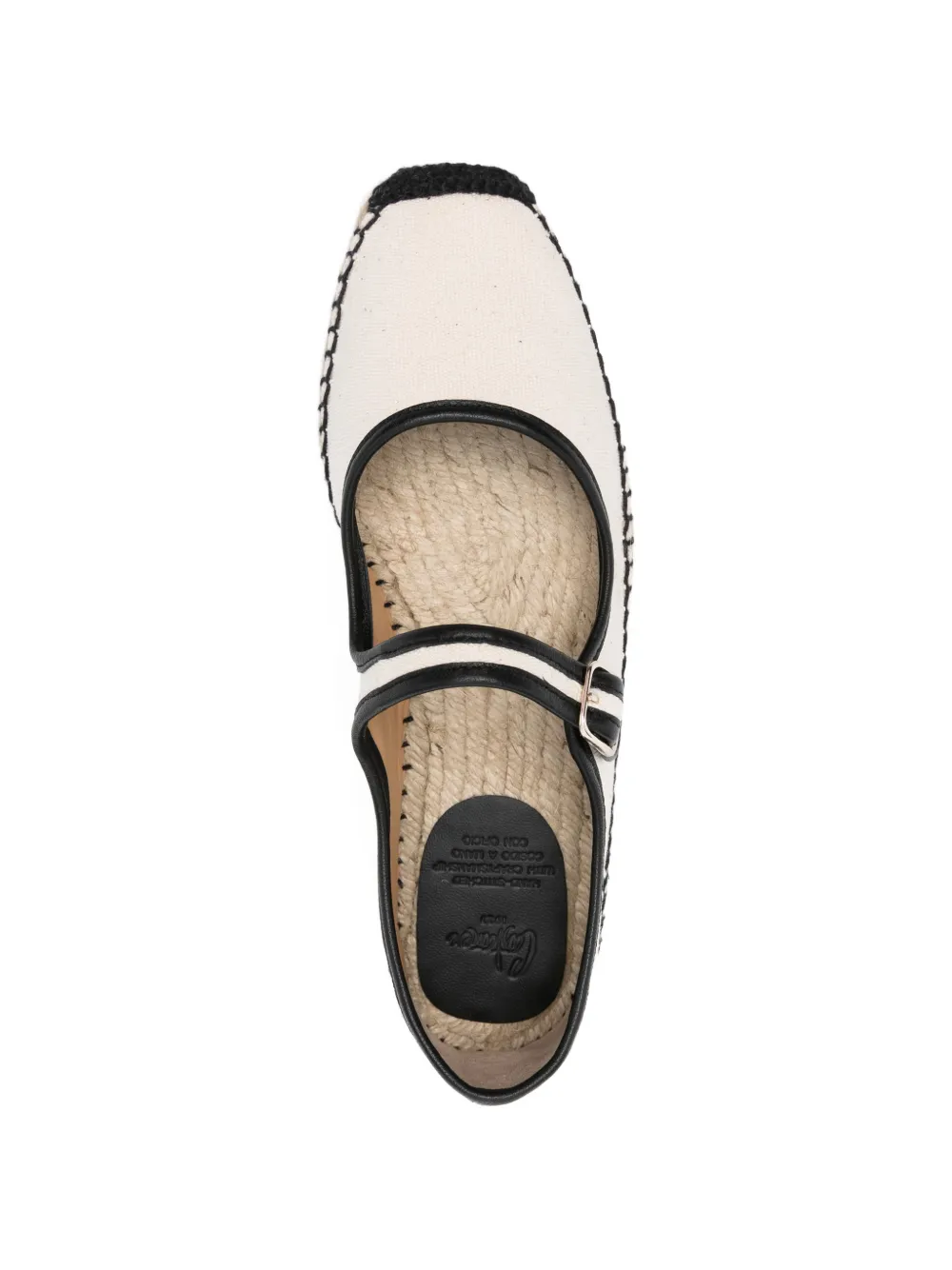 Castañer Espadrilles met gespbandjes Beige