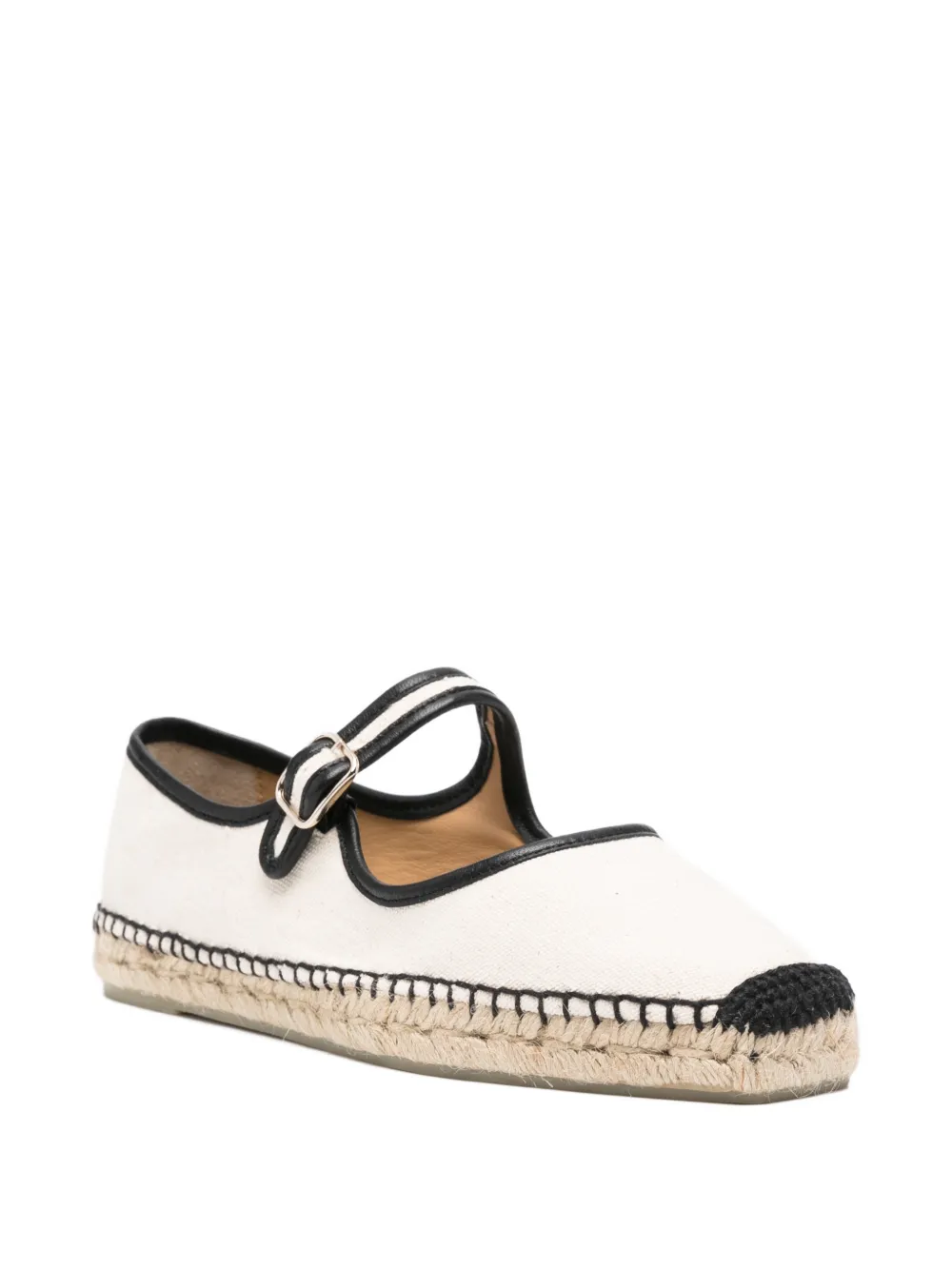 Castañer Espadrilles met gespbandjes Beige