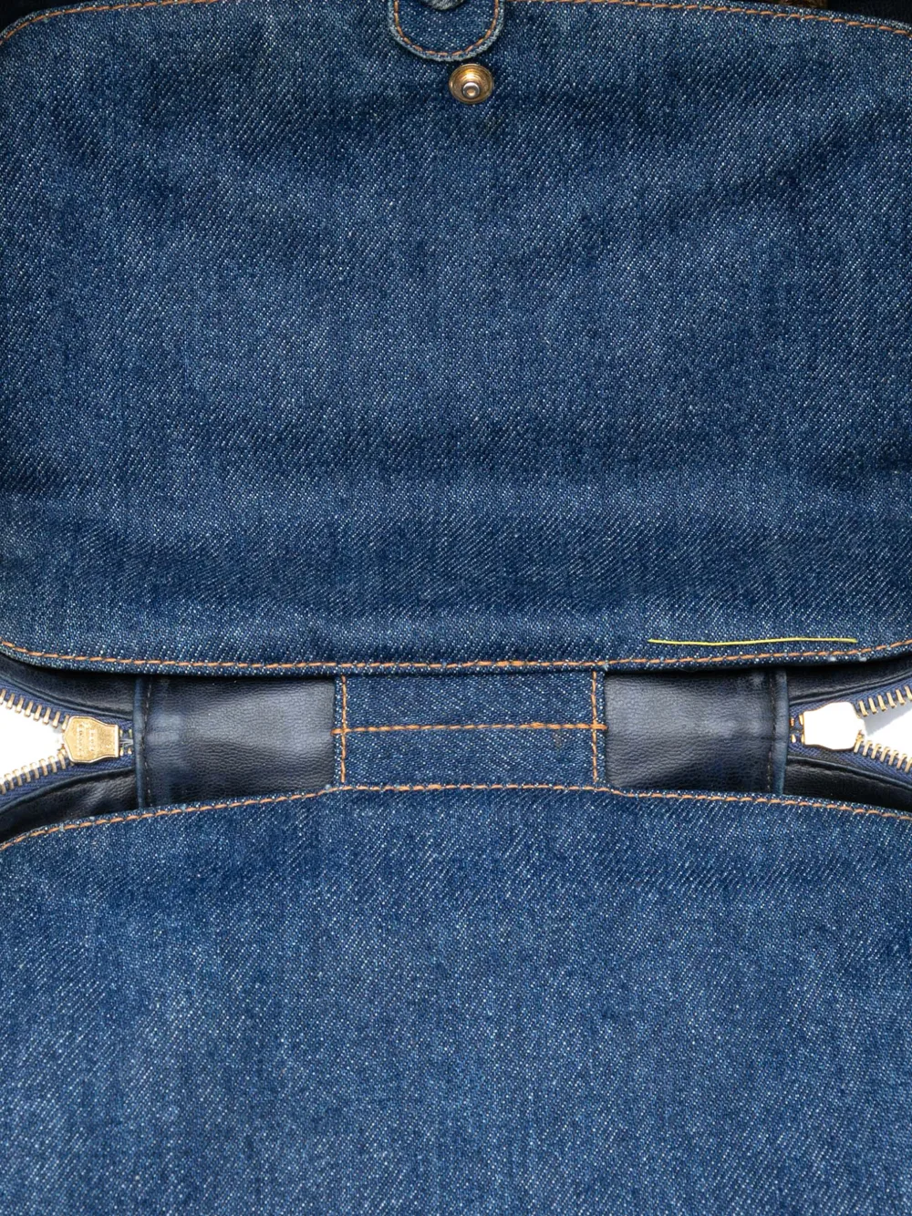 CHANEL Pre-Owned 1996-1997 ココマーク デニム バニティバッグ