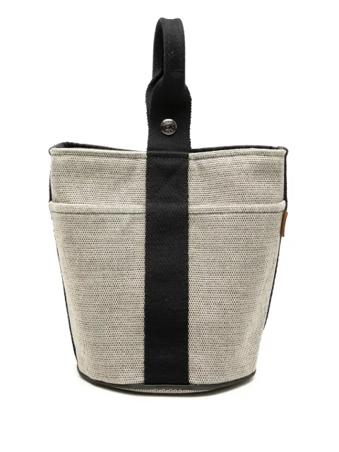 Hermès Pre-Owned Toile Saxo PM bucket-taske fra 1990-2010