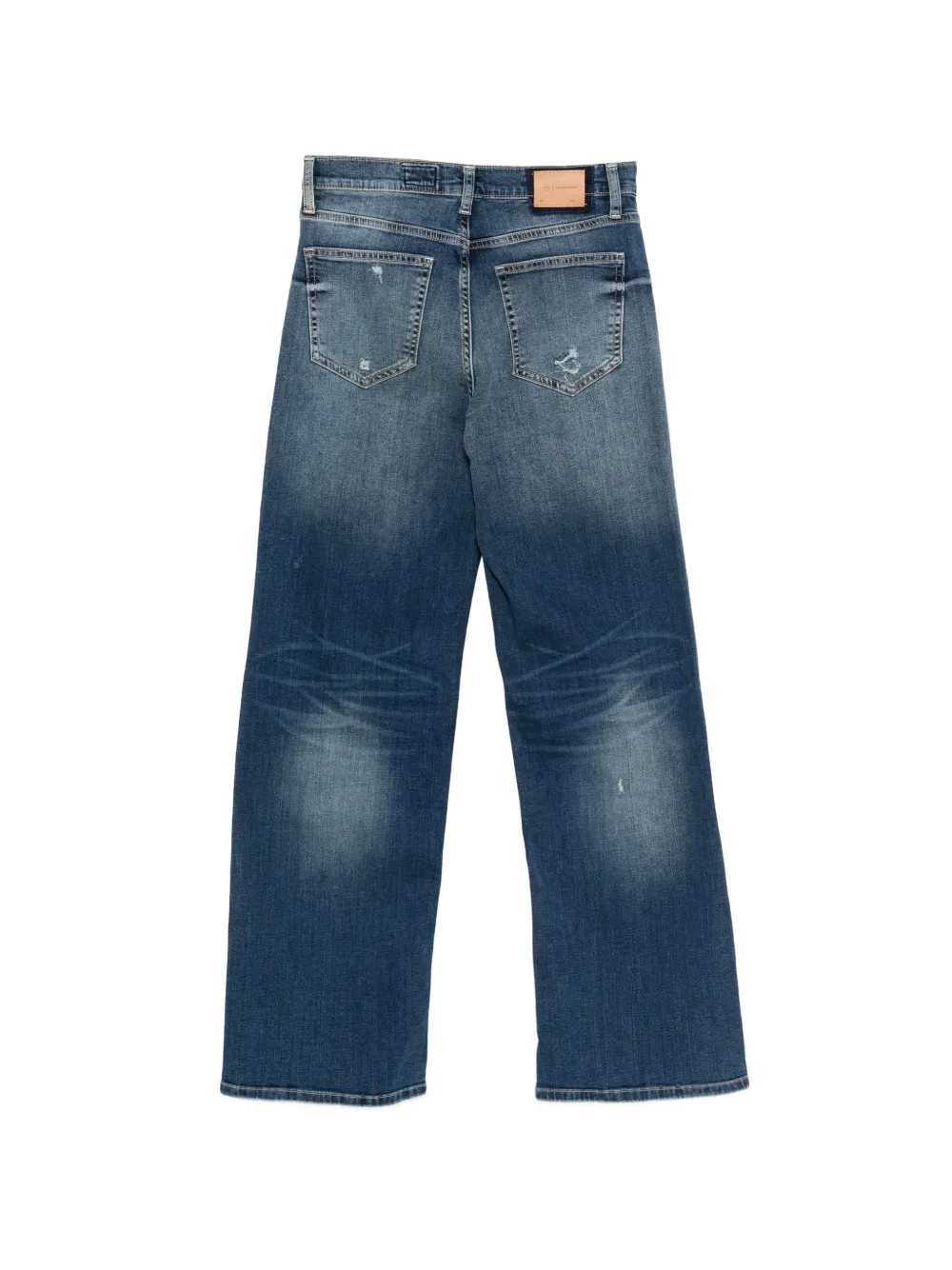  Ag Jeans New Baggy Wide Jeans - Blue 