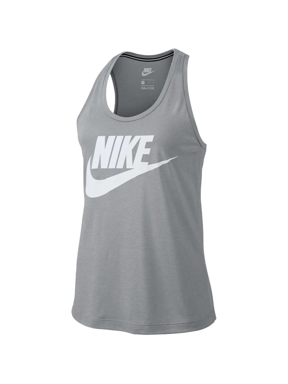 Nike logo-detail tank top - Grau