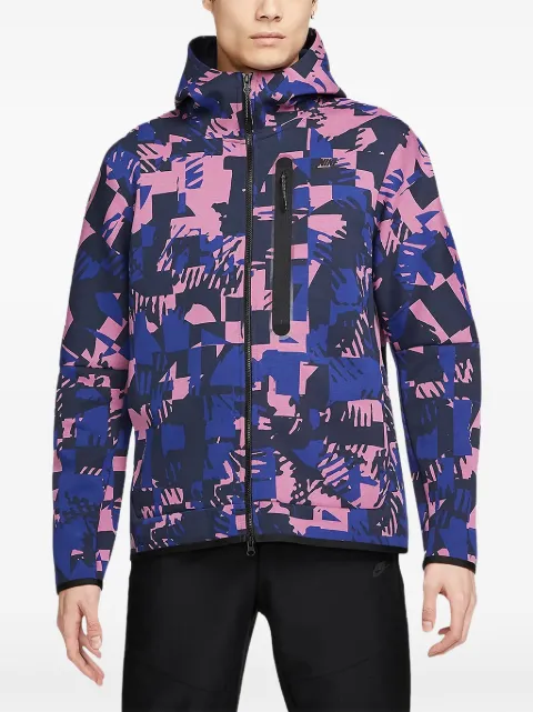Nike patterned hoodie