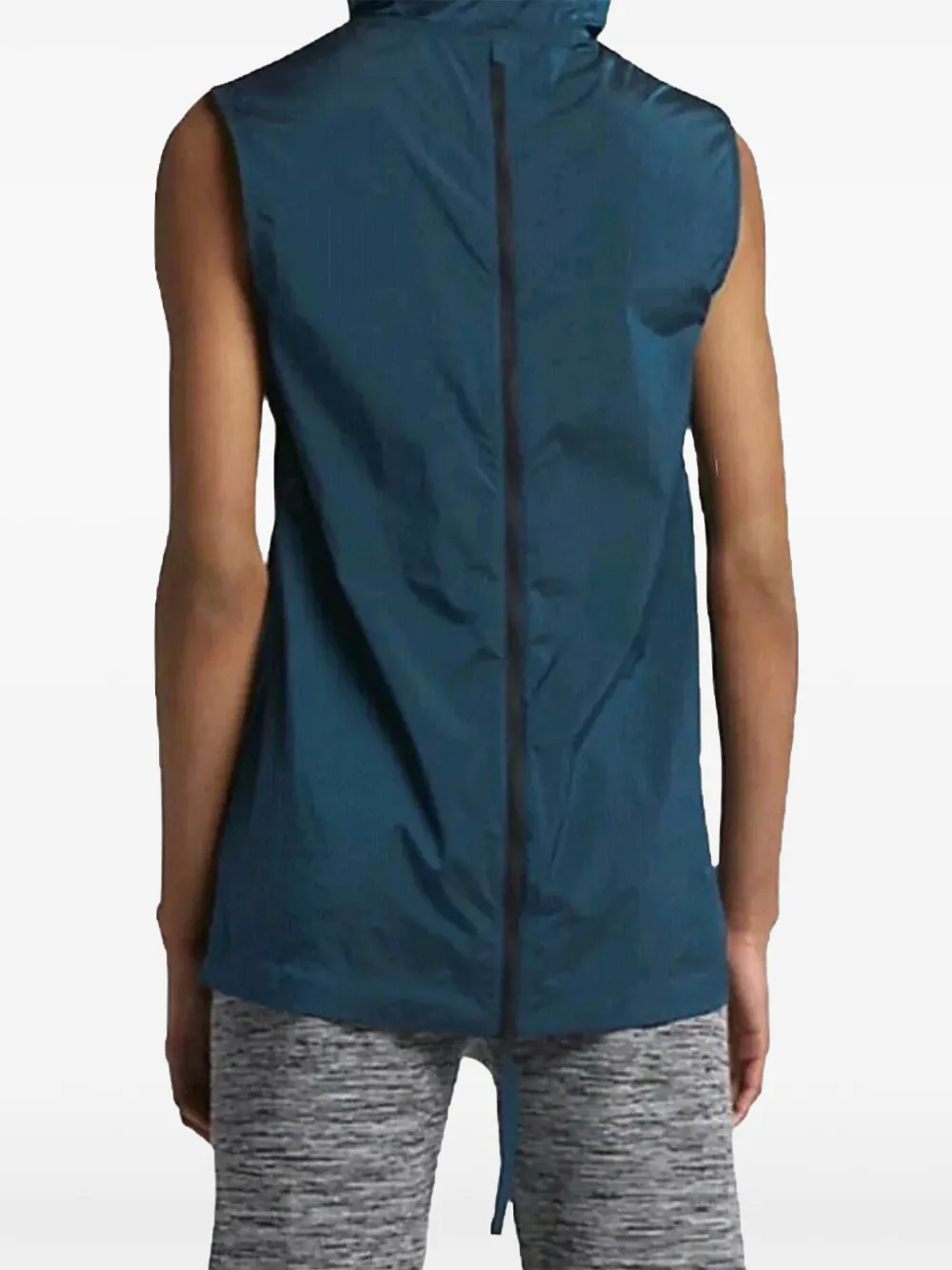  Nike Hooded Sleeveless Jacket - Blue 