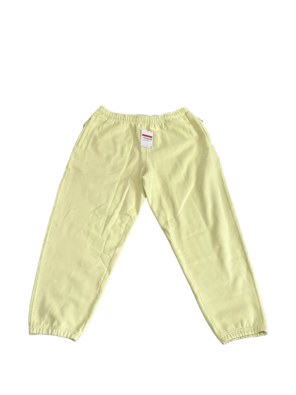 Nike Solo Swoosh fleece track pants - Verde