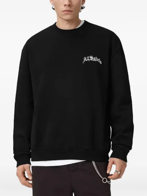 AllSaints Descent logo sweatshirt