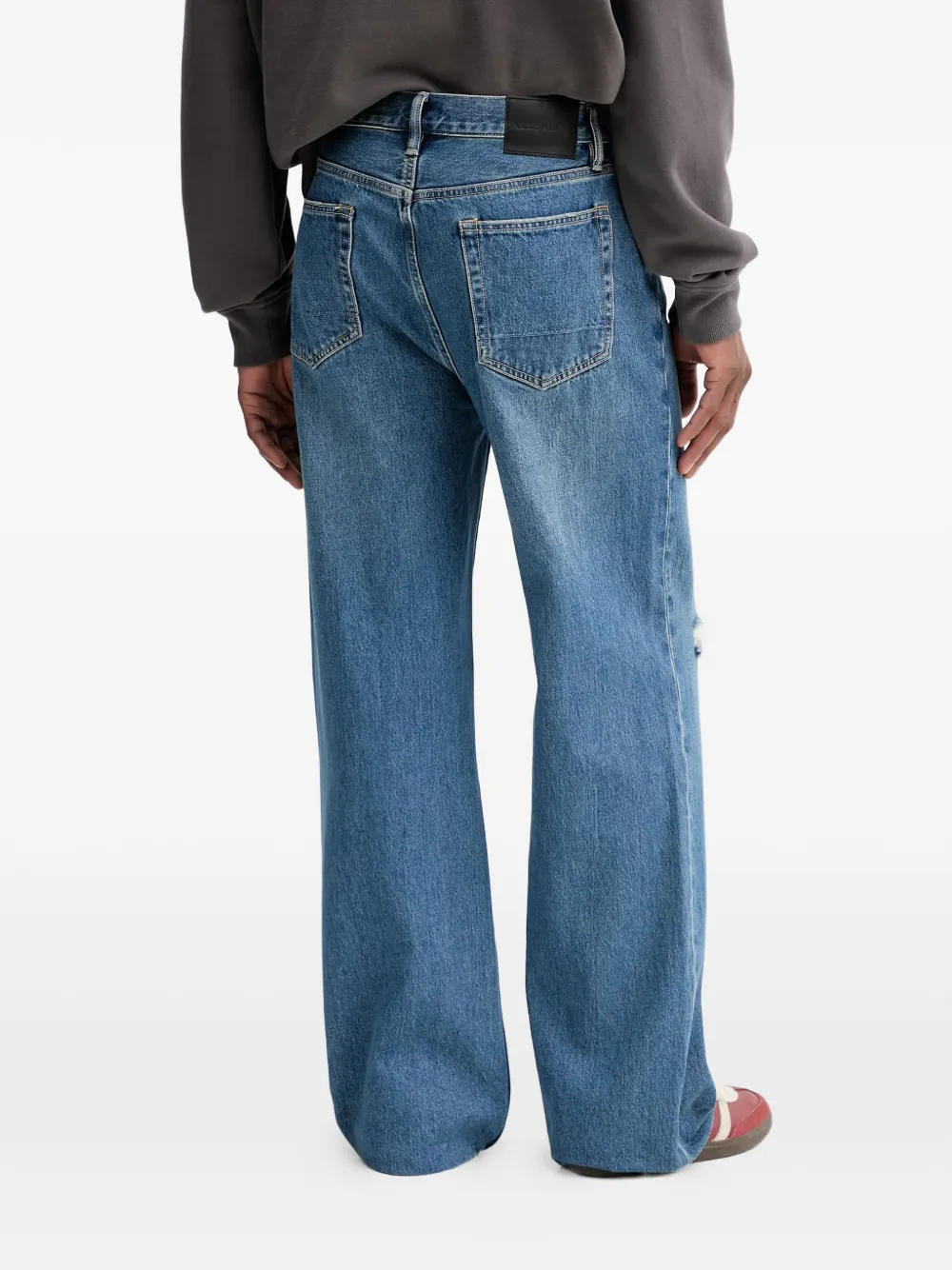  Allsaints Ripped Jeans - Blue 