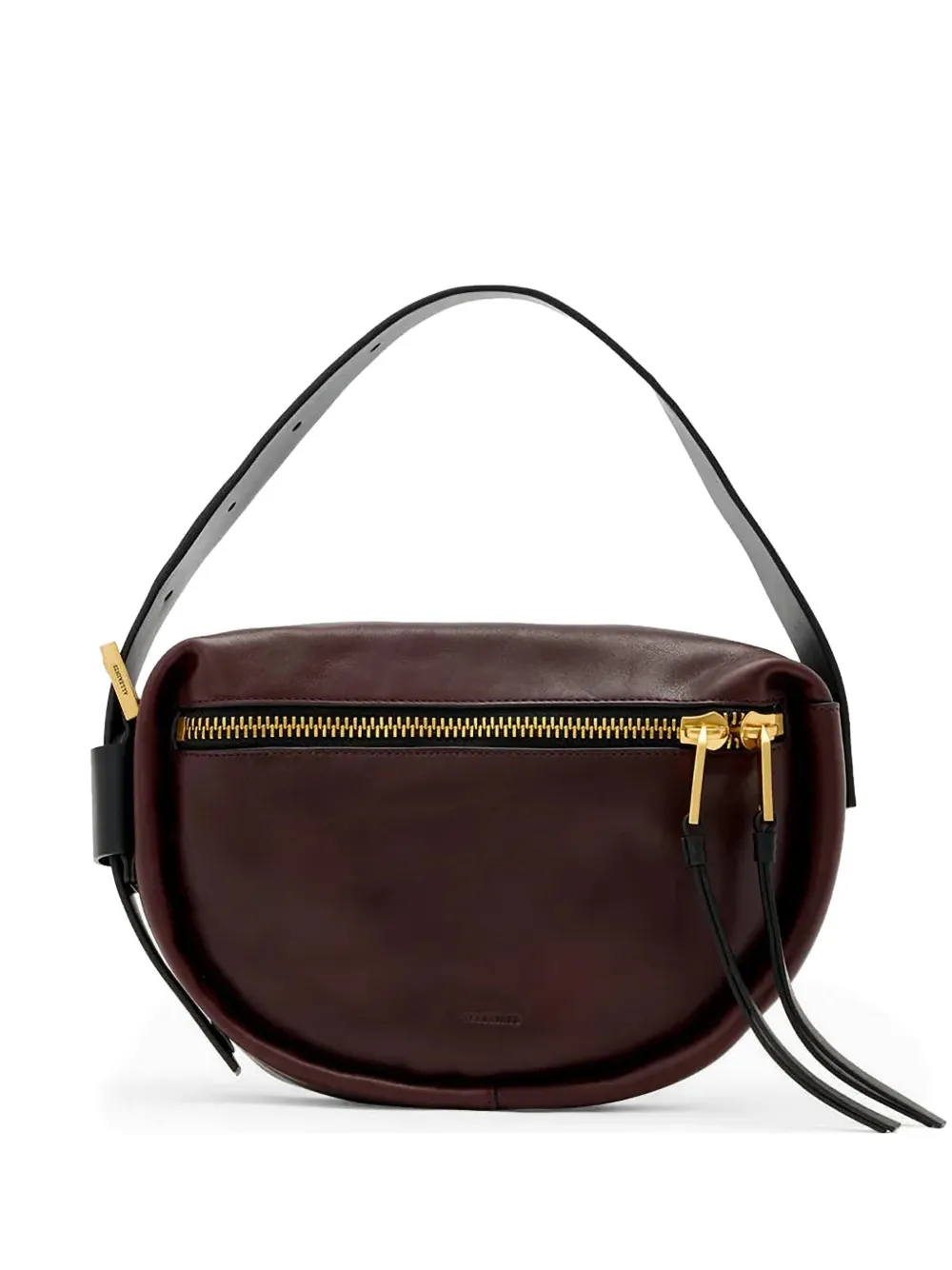 AllSaints mini Noemie zip shoulder bag - Rosso