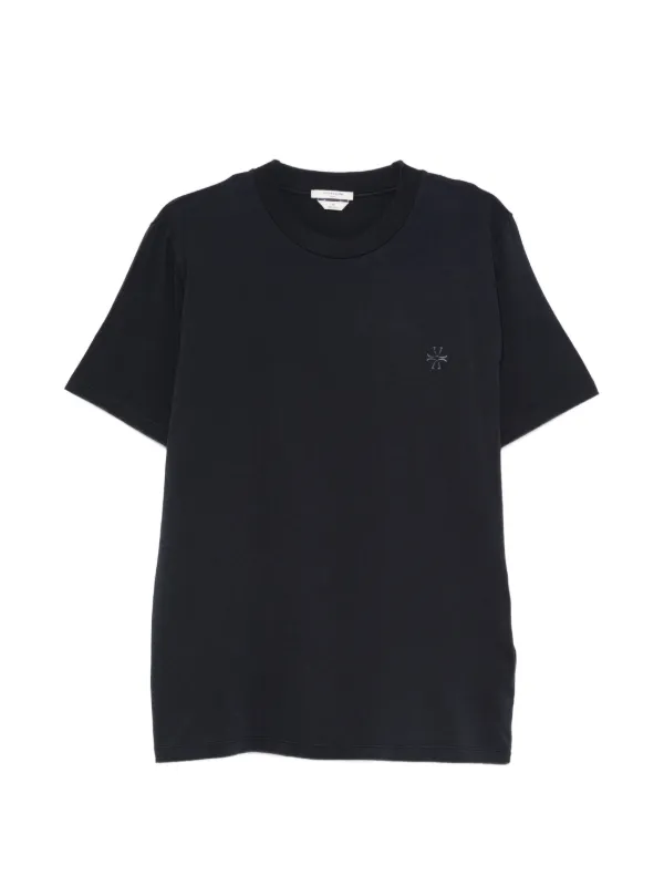 Jacob Cohën Crew-neck Logo-detail T-shirt in Blue