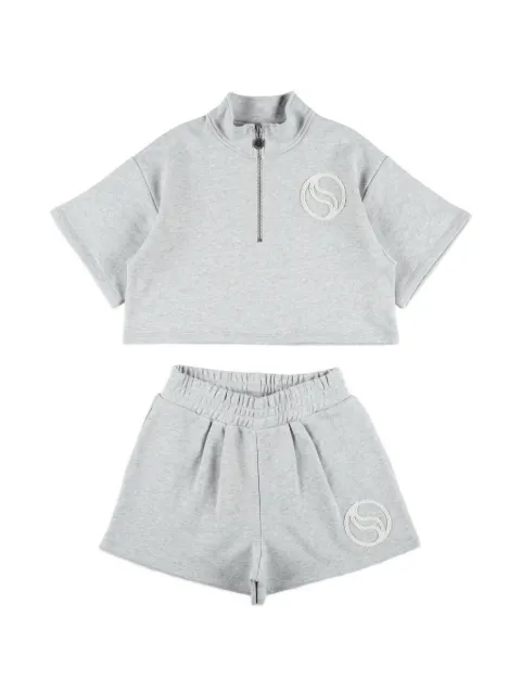 Stella McCartney Kids logo-detail shorts set