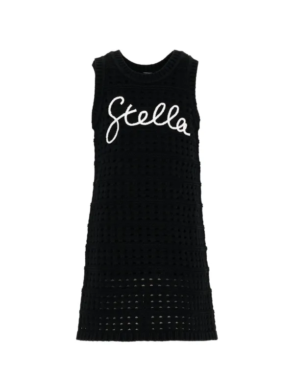 STELLA McCARTNEY KIDS ノースリーブワンピース 130 Stella McCartney Kids ノースリーブ ワンピース | ブラック | FARFETCH JP