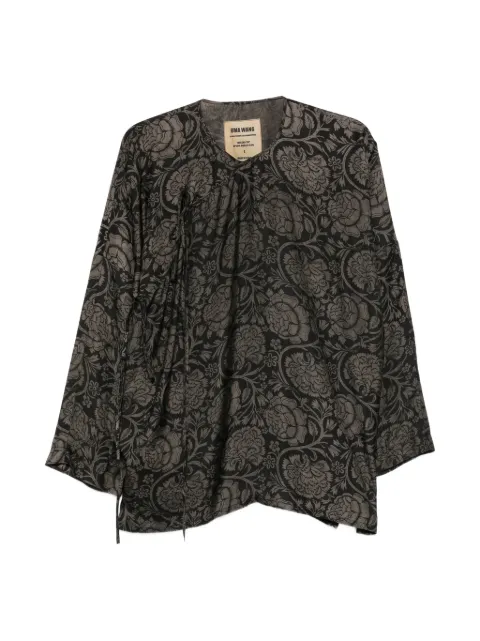 Uma Wang Tanesha floral blouse