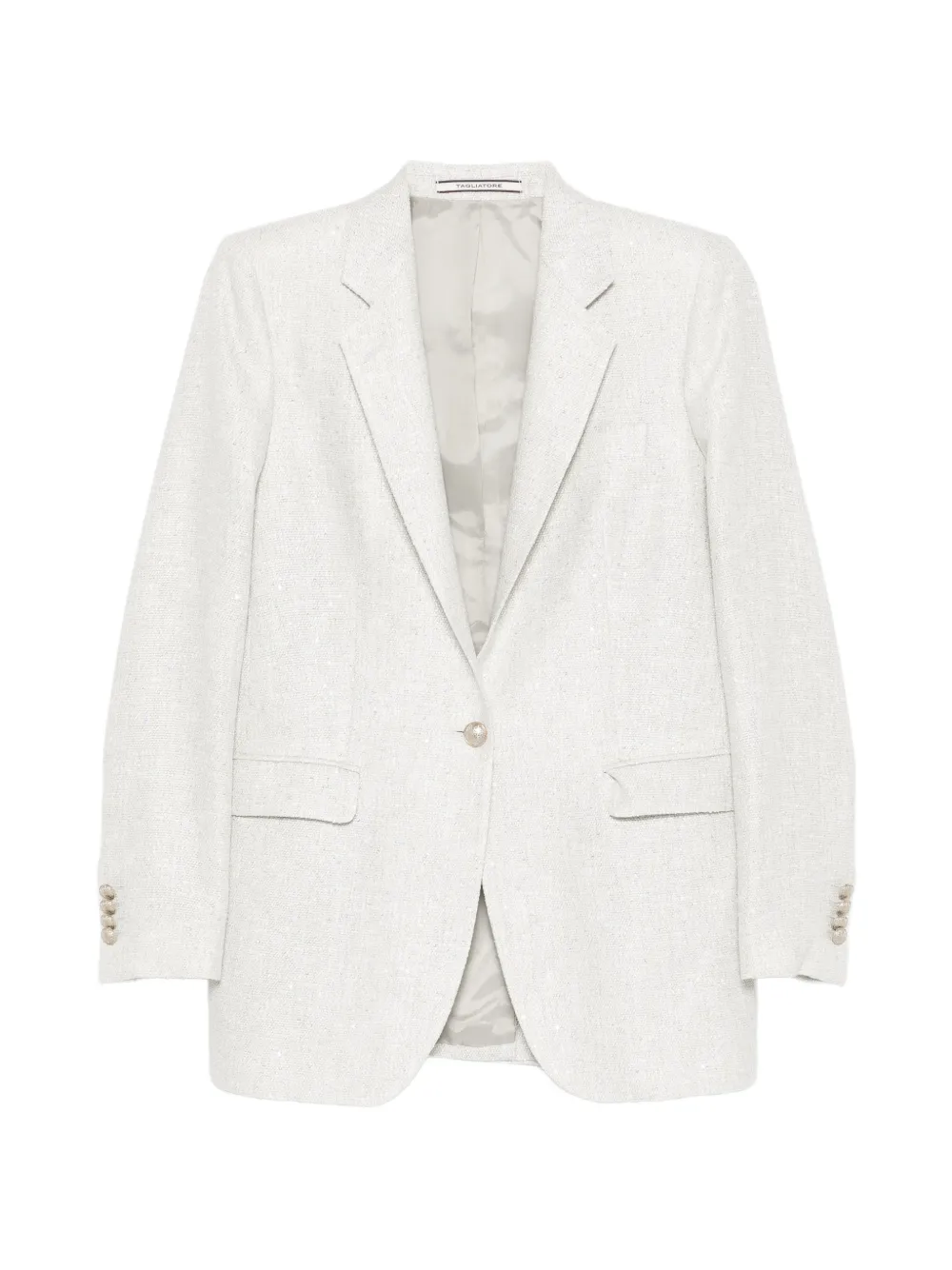 Tagliatore buttoned blazer - Grigio