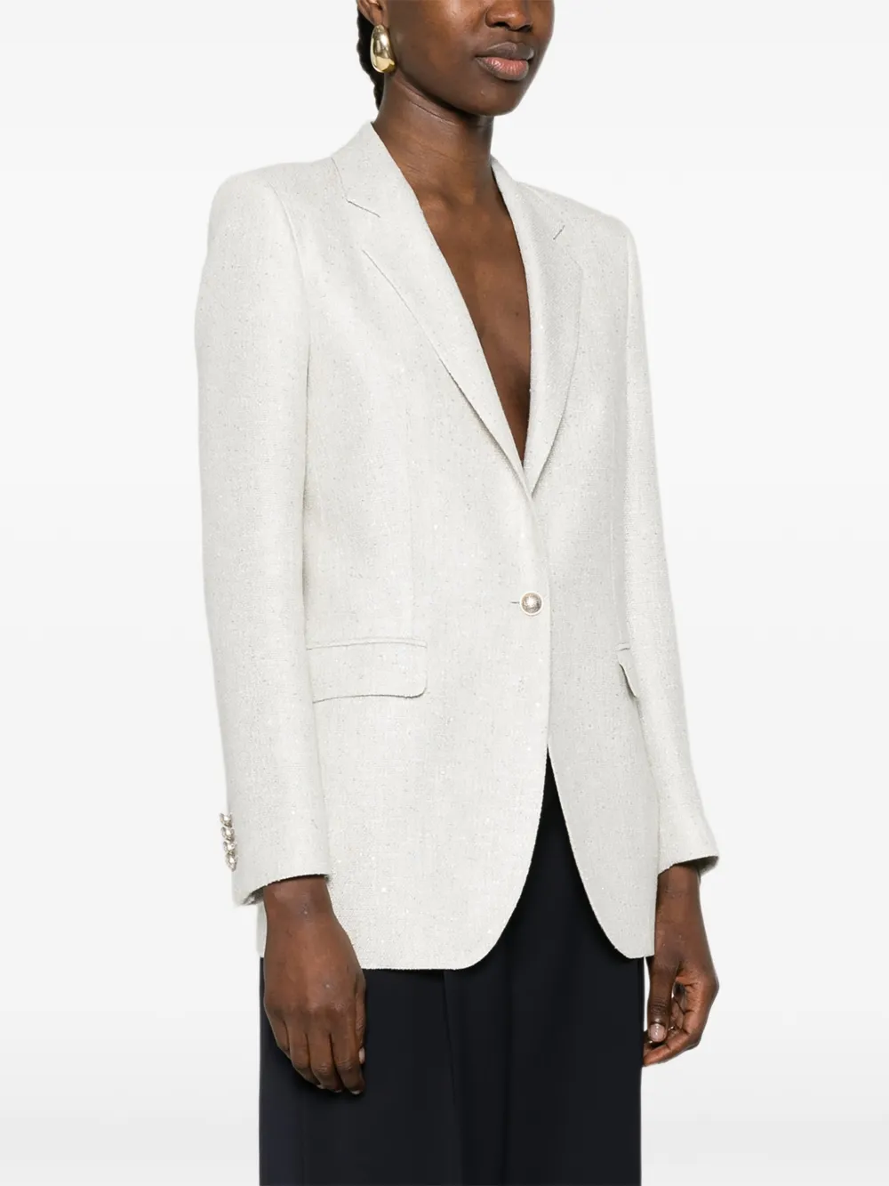 Tagliatore Blazer met knopen Grijs