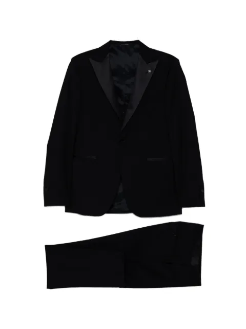 Tagliatore peak-lapels single-breasted suit set (set of three)
