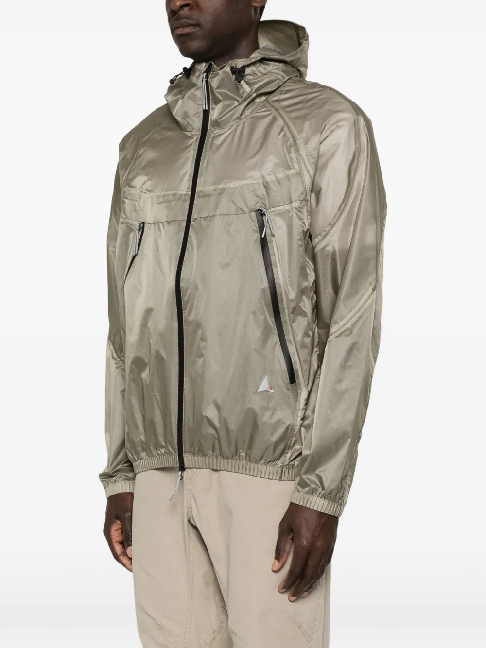  Roa Glasslike 3l 10k Zip Jacket - Green 