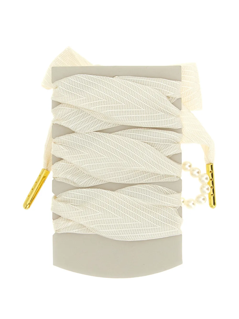 Golden Goose Veterschoenen met geometrische kralen Beige