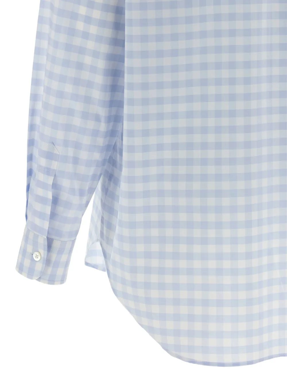 Moschino Heart Vichy blouse Blauw