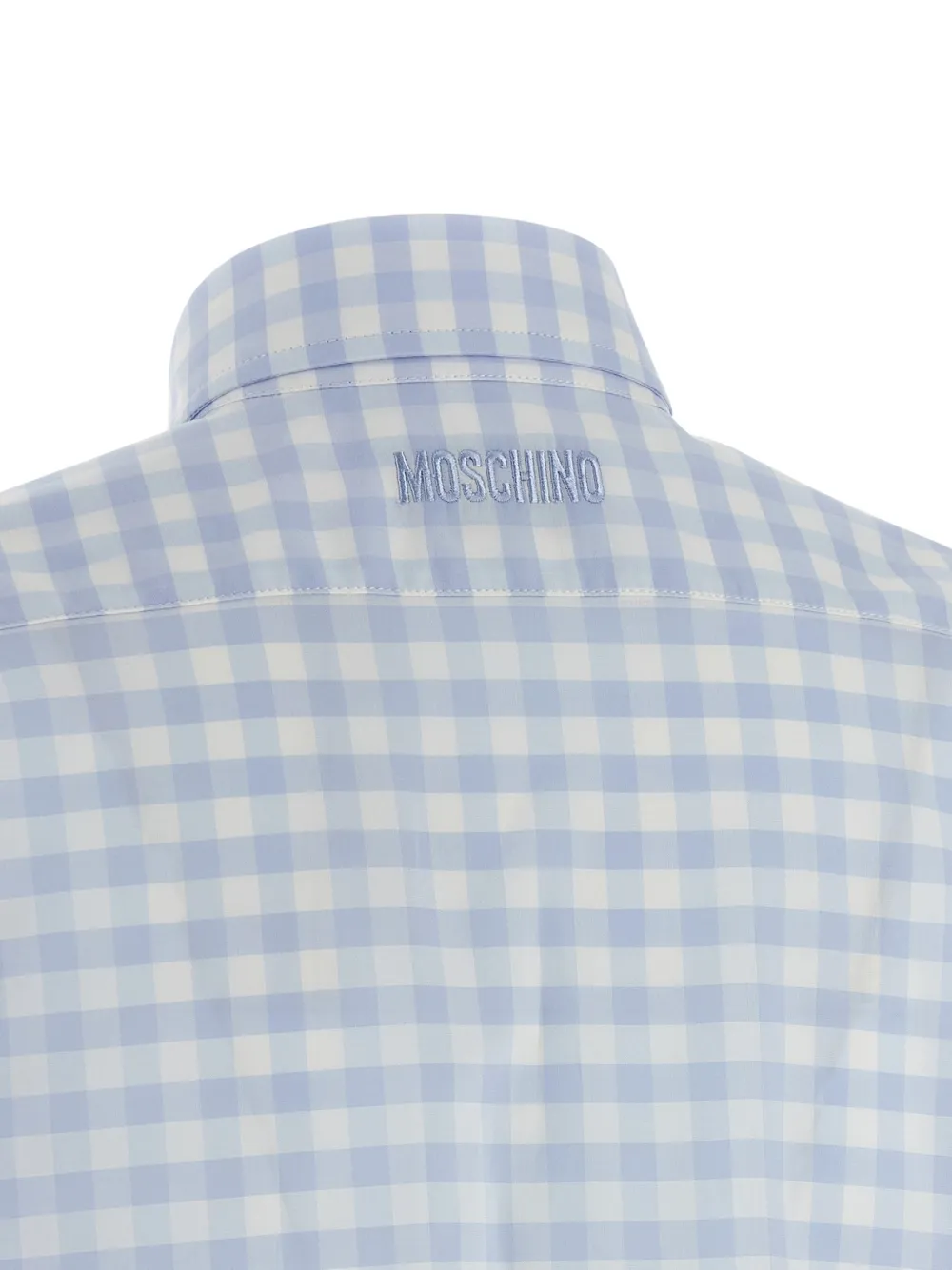 Moschino Heart Vichy blouse Blauw