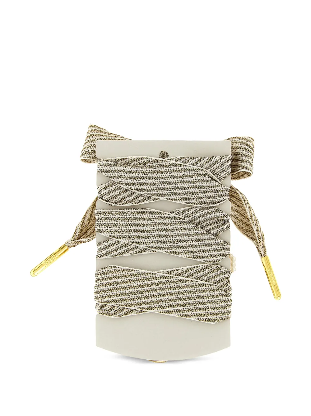 Golden Goose Accessoires met borduurwerk en vlinder Beige