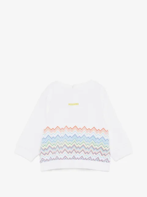 Missoni Kids ジグザグ スウェットシャツ