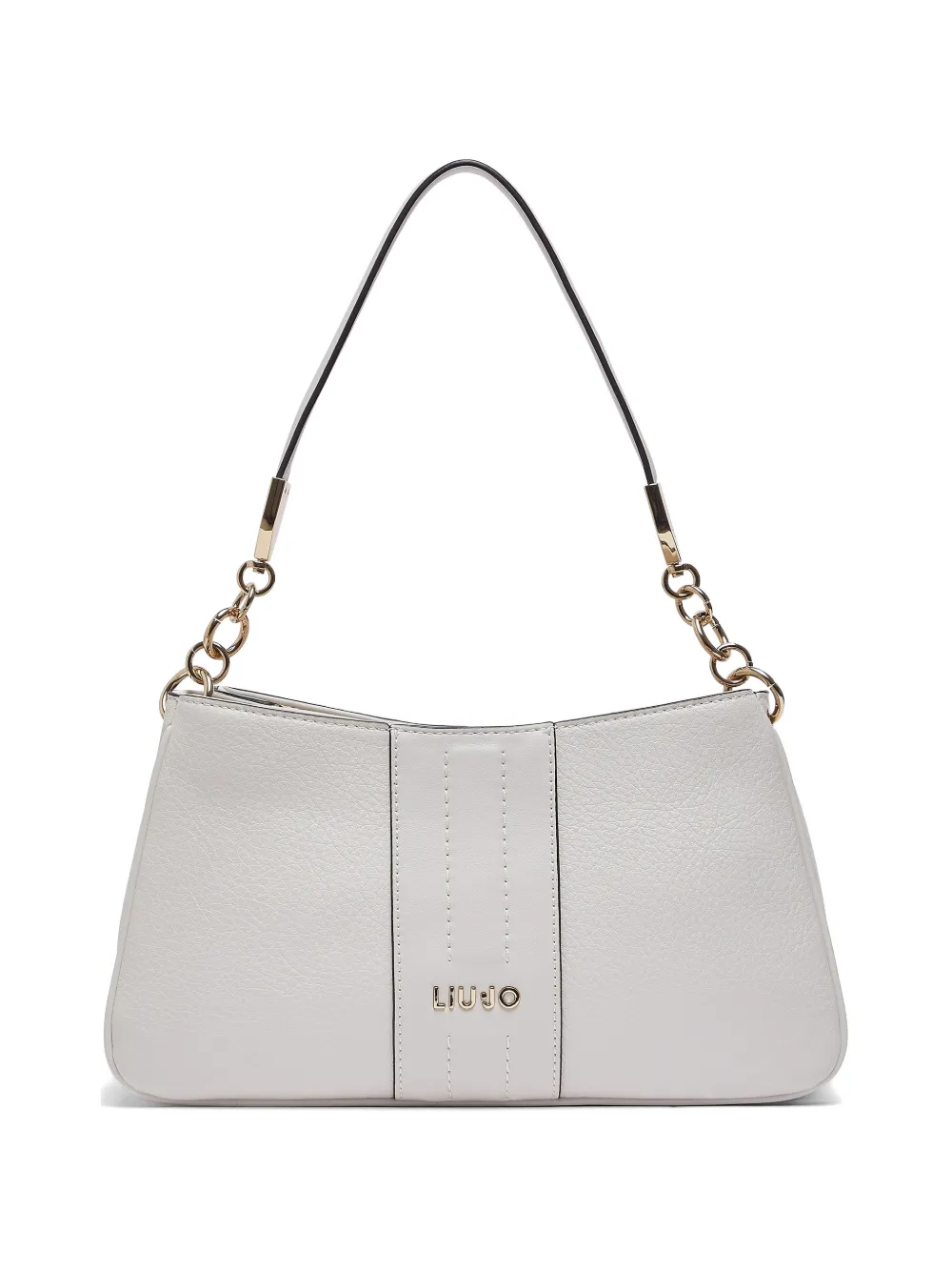 LIU JO Schultertasche mit Logo - Weiß