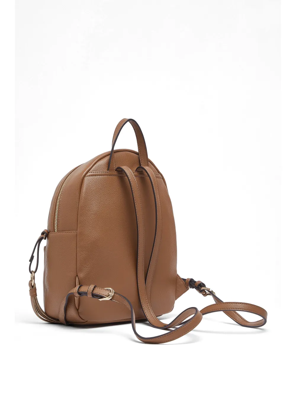  Liu Jo Tassel-detail Zipped Backpack - Brown 