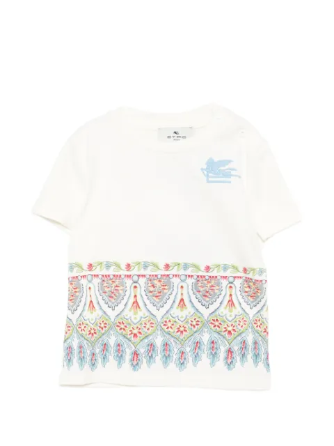 ETRO KIDS embroidery-logo T-shirt
